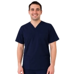 Bluza chirurgiczna bawełna 100% granatowa roz. L